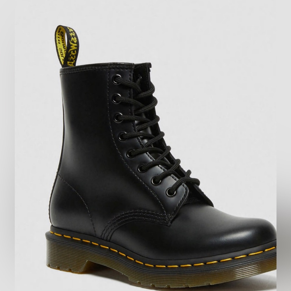 Black Doc Martens in a women’s 8!